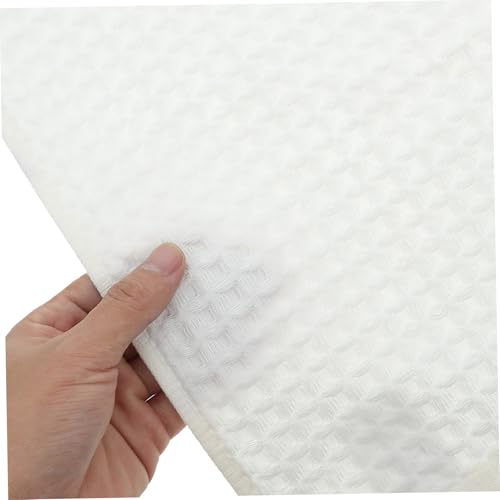 4pcs Waffle Cotton Bath Towels Quick-Drying and Highly Absorbent Facecloths for Spa-Like Bathroom Lightweight and Comfortable for Daily Use and Fitness