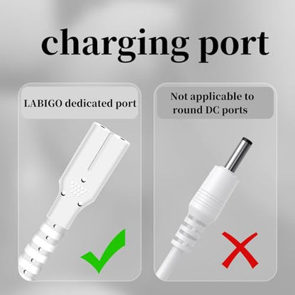Charger for kHelfer Kh8 Electric Spin Scrubber,Compatible with kHelfer Kh1 Pro Kh2 Pro KH8W KH8B KH8G Electric Spin Scrubber Power Adapter Cord