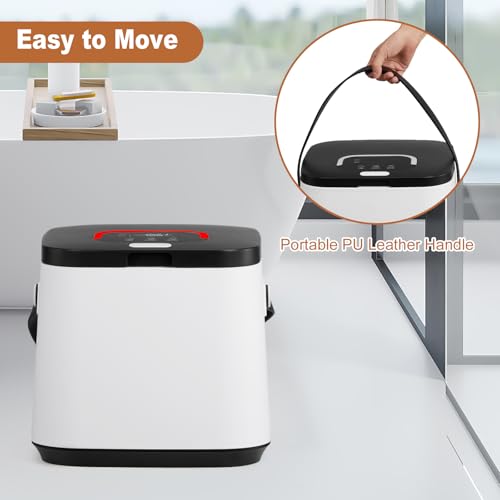 Towel Warmers for Bathroom - Smart Towel Warmer Bucket with Timer & Delay Start, 3 Heating Modes & LED Touchscreen - Towel Heater for Towels, Blankets, Robes, Spa (22L) - size: 22L