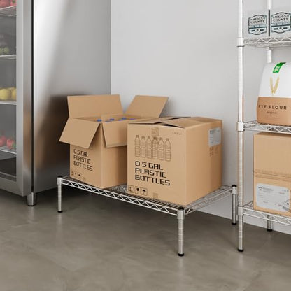 21" Deep x 36" Wide x 8" Height Wire Shelving Kit | 1-Tier | NSF Commercial Storage Rack Unit - size: 21" Deep x 36" Wide