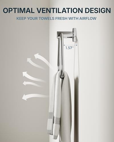RARXTR Hand Towel Holder for Bathroom Polished Chrome Towel Ring Heavy Duty Thickened Stainless Steel Towel Hanger Wall Mount for Bath, Kitchen - size: ∅12mm Tube