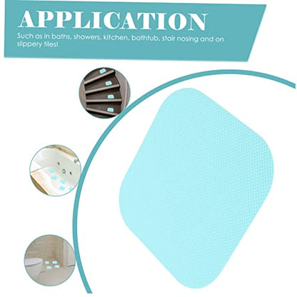 Luxshiny 36Pcs Non Slip Bathroom Adhesive Stickers Peva Safety Decals for Bathtub Shower Easy to Apply Removable for Any Floor Surface