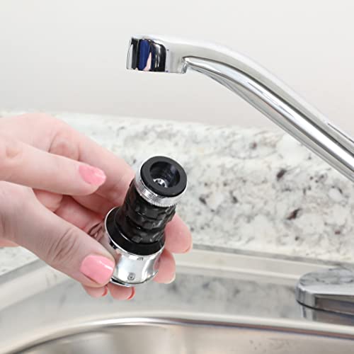 Danco Dual Thread Swivel Sprayrator, Chrome, 10500 - color: Chrome, size: Dual Thread Swivel