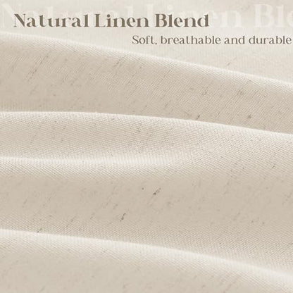 Beige Linen Shower Curtain for Bathroom Water Repellent 36x72 Inch | Small Stall Narrow Size Half, Shower Curtains, Tan Earthy Tone, Boho Farmhouse Rustic, RV Drapes, with Hooks, 36 x 72 Inches - color: Warm Beige, size: 36"W x 72"L (Pack of 1)