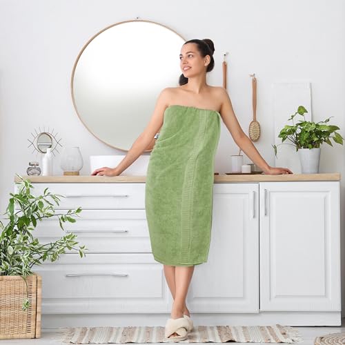 Utopia Towels Jumbo Bath Sheets, 2 Pack, 35x70 in, 600 GSM Cotton, Sage Green - color: Sage Green, size: 2 Piece Bath Sheet
