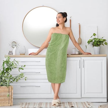 Utopia Towels Jumbo Bath Sheets, 2 Pack, 35x70 in, 600 GSM Cotton, Sage Green - color: Sage Green, size: 2 Piece Bath Sheet