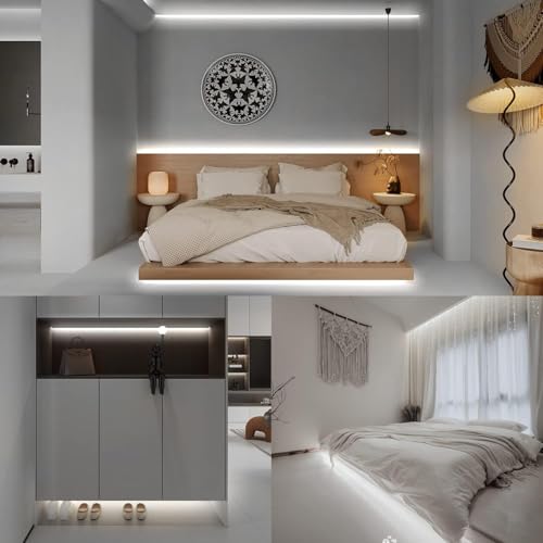 White 6000k Mirror Light,10ft 360 LED Hollywood Style Vanity Make Up Light,Ultra Bright White LED Neon Light,for Makeup Vanity Table & Bathroom Mirror,Mirror Not Included - size: 10ft
