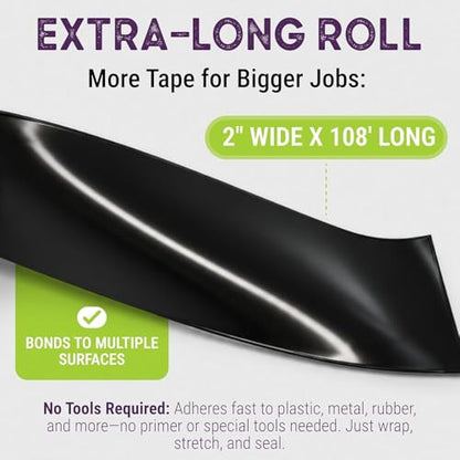 Amazing Tile Tape 2" x 108' Strong Adhesive Waterproof Tape
