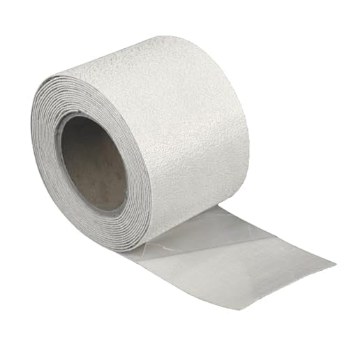 Reflective Pavement Marking Tape Slip-Resistant and Durable, Heavy-Duty Rubber Base for Outdoor Applications, Perfect for Driveways, Walkways, and Parking Areas (White, 4 Inch X 18 Feet) - size: 4 Inch x 18 Feet