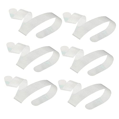 VOSAREA 36pcs Bathroom Decor Non-Slip Tape Strips Adhesive Bath Treads Slip Shower Mat for Tub Stairs and Floors - size: 38X2cm