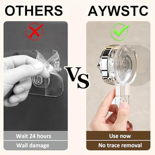 Shower Caddy Suction Cup, Wall Mounted Rack Organizer Removable Bathroom Shelf, No Drilling Larger Storage Rack Upgraded, Bathroom Suction Caddy - style: Large size, 1 piece