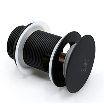 FerdY Pop-up Drain for Freestanding Bathtub, cUPC Certification, Freestanding Bathtub Drain Stopper, Matte Black - color: Matte Black