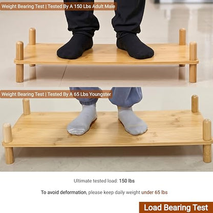 4-Tier Expandable Freestanding Open Bamboo Book Shelf - No-Tool Assembly & Modular,Bathroom Storage Shelf Unit Plant Stand for Small Space, Bedroom, Living Room, Home Office (White, 4-Tier) - color: White 4-tier-1