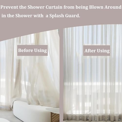 10 Pcs Magnetic Curtain Clips, Curtain Magnets Closure Prevent Light Leaking, Shower Curtain Side Magnets to Keep Shower Liner Closed and Tight to The Wall with 10 Pcs Self-Adhesive Patch - size: 5 Pairs (10 Pieces)