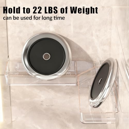 Corner Acrylic Shower Caddy, 2 Pack Shower Shelf Adhesive with 1 Pack Soap Dish, No Drilling Bathroom Organizer, Wall Shelves for Bathroom - style: Corner Acrylic Shower Caddy