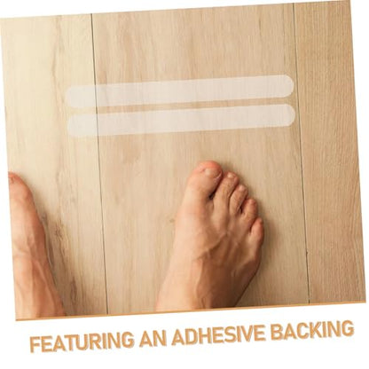 Shower Non Slip Stickers 24pcs Bath Tub Adhesive Strips Non Slip Decals for Boys and Girls Floor Grip Stickers