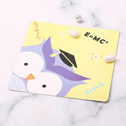 YiZYiF 12Pcs Non-Slip Bathtub Stickers Bathroom Shower Treads Cute Animal Kindergarten Decal for Kids Room Stairs Floors Pools (Owl, Zebra, sika Deer Randomly) Random Color 12 * 12cm
