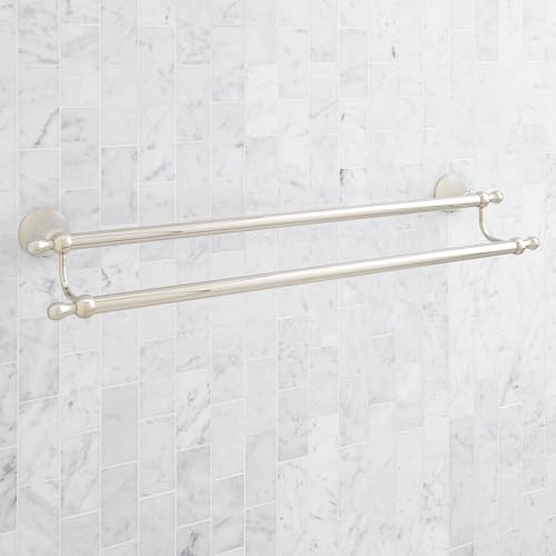 Signature Hardware 955107 Traditional 26-3/4" Towel Bar - color: Matte Black