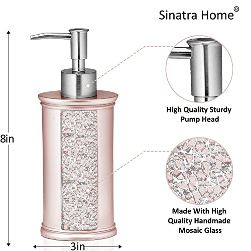 Popular Bath Sinatra Bath Set, 4PC, Blush - color: Sinatra Blush