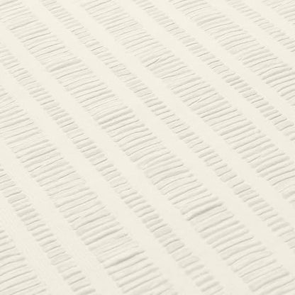 Aiyufeng Cream Shower Curtain, Embossed Textured Fabric Shower Curtain for Bathroom - Soft Cloth & Hotel Spa Luxury, Water Repellent, Machine Washable, 72X72, Cream - color: Cream, size: 72"W x 72"L (Pack of 1)