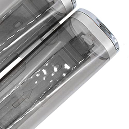 1-Chamber Soap Dispensers Wall Mount,400ml Bathroom Shower Pump Dispenser,Press Manually Lotion Shower Soap Dispenser Usefor Home,Bath,Kitchen,Hotels,Restaurants(Silver) - color: Silver, size: 1 Chamber