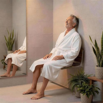 20" Foldable Shower Seat Wall Mounted, Folding Shower Bench for Shower Spaces, 450lbs Max Load for Inside Shower - size: 20INCH