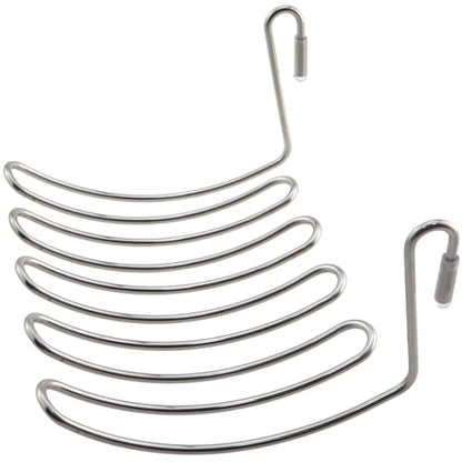 4.7 Inch Length 201 Stainless Steel Wall Mounted Dish Rack for Storing Cloths Sponges Soap Combs