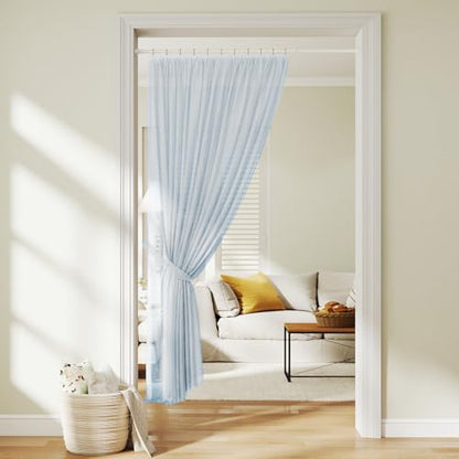 Spring Tension Curtain Rod 18-28 Inch, 2 Pack Tension Rods, White | No Drill, PVC Anti-Slip Caps, Rust Resistant, Stylish, Cost Effective, Fits Window Kitchen Curtain Doorway Bathroom Closet - color: White, size: 18-28 inch-2Pack
