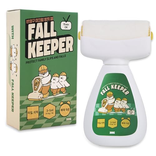 Non Slip Bathroom Floor Treatment, Anti Slip Gel for Shower & Tile Floors, Slippery Floor Solution, 10.6 oz