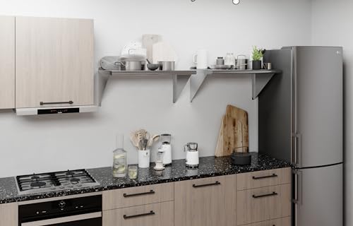 AmGood 18 in. x 30 in. Stainless Steel Wall Shelf | NSF | Metal Shelving | Garage, Laundry, Storage, Utility Room | Restaurant, Commercial Kitchen - size: 30" Long X 18" Deep