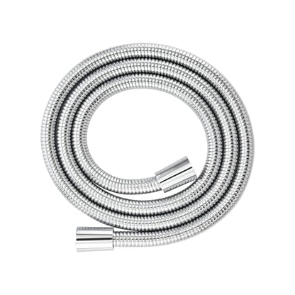 GRICH Shower Hose Extra Long: 71 Inch Metal Cord High-Density Anti-Leak Stainless Steel Shower Head Hose Replacement, Ultra-Flexible & Durable Bathroom Pipe with Solid Brass Insert & Nut, Chrome - color: Chrome