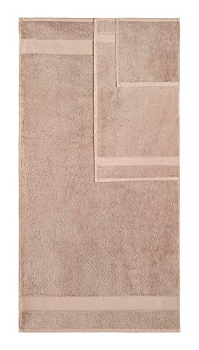 Towels Beyond - Luxury Towel Set for Bathroom, 100% Turkish Cotton, Quick Dry, Soft and Absorbent Bath Towels, Hand Towels, and Washcloths, Madison Collection - 12-Piece Set (Beige)