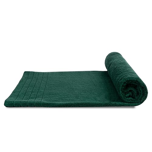 2 Piece Extra Large Bath Sheets 35 x 70 Inches, Hunter Green | 100% Cotton, Larger & Lighter Weight, Quicker to Dry, Super Soft & Absorbent, Oversized Bath Towels - color: Hunter Green