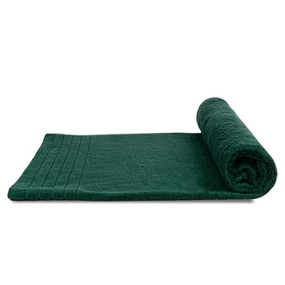 2 Piece Extra Large Bath Sheets 35 x 70 Inches, Hunter Green | 100% Cotton, Larger & Lighter Weight, Quicker to Dry, Super Soft & Absorbent, Oversized Bath Towels - color: Hunter Green