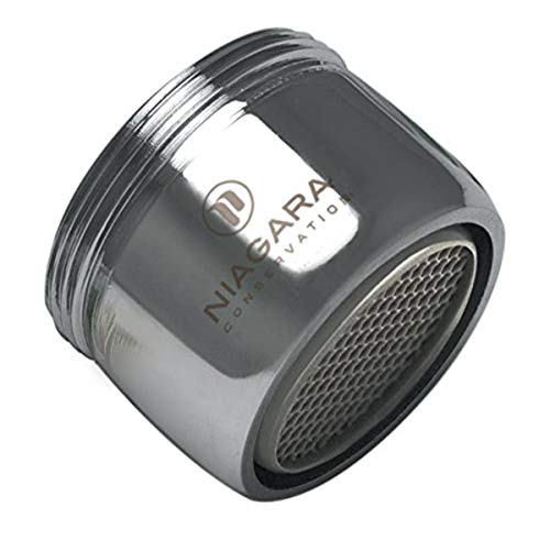 Pressure Compensated Bubble Spray Faucet Aerators - Niagara Conservation | Standard Chrome Sink Faucet Aerator with Low 1.5 GPM Flow Rate | 6 Pack (N3104B-PC-T) - color: Chrome, style: 1.5 GPM (Bubble)