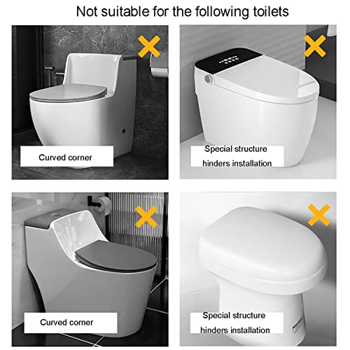 Aluminum Alloy Toilet handrail, Elderly Safety handrail, Toilet Elderly Toilet Stand up Assist handrail,Toilet Safety Frame, Adjustable Freestanding Toilet Handrails Helper