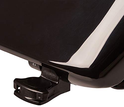 Bemis Classic Colors Slow Close Toilet Seat, Easy Clean Hinges and Durable Plastic Seat, Made in USA, Elongated, Black - color: Black, size: Elongated