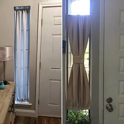 KXLife Smallest Spring Tension Curtain Rod 5.25 to 7.5 Inch, 2 Pack, White | Adjustable Mini Tension Rod, Tension Mounted No Drill, Fit for Narrow Window, Sidelight, Cupboard Dividers - color: White-2 Pcs, size: 5.25-7.5 Inch