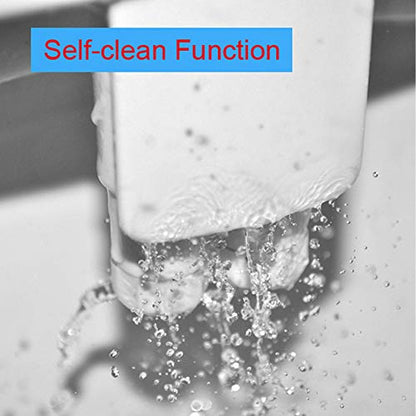 Non - Electric Bidet Toilet Attachment | Hot & Cold Water Temperature Control | 5 Pressure Modes for Personal/Feminine Care | Easy Tool - Less Install