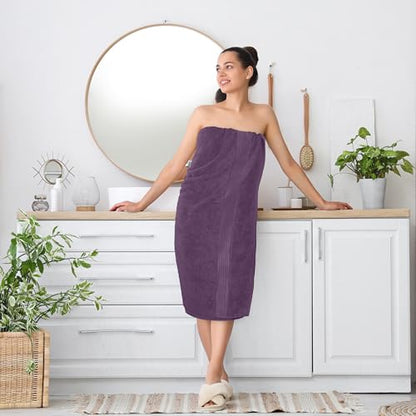 Utopia Towels Extra Large Bath Sheets, 2 Pack, 35x70 in, Cotton, Plum | Soft Lightweight Ring Spun Cotton Shower Towel Set - Highly Absorbent, Quick-Drying, Extra Large Bath Sheets, Durable - color: Plum