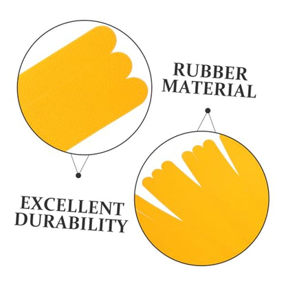 NUOBESTY 12Pcs Non Skid Bathroom Shower Stickers Slip Strips for Indoor Use Easy to Apply Practical Design Safe Non Slip for Stairs and Bathtubs