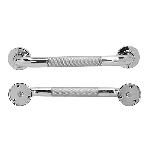 Naroote Grab Bars for Bathtubs and Showers, Grab Bars for Wall Textured Shower Grab Bar Slipless Stainless Steel Textured Grip Bathroom Grab Bar Safety Hand Rail Support Handicap Grab