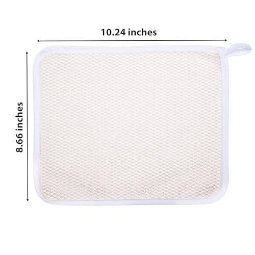 PARADISO Evriholder Soft-Weave Exfoliating Wash Cloths, Pack of 3, White | Dual-Textured Reusable Wash Cloth for Face and Body Cleansing, Machine Washable for Easy Cleaning - size: 1 Count (Pack of 3)
