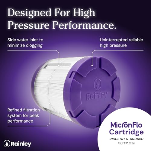 MicronFlo Shower Filter Cartridge - Hard Water Refill | Keeps the softer skin and shinier hair going. Swap it in every few months and the 5 micron media does the rest.