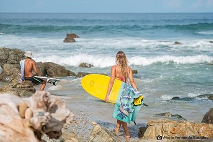 PackTowl Personal Ultralight Microfiber Camping and Travel Towel, Flow Print, Body - color: Flow Print, size: Body - 25 x 54 Inch