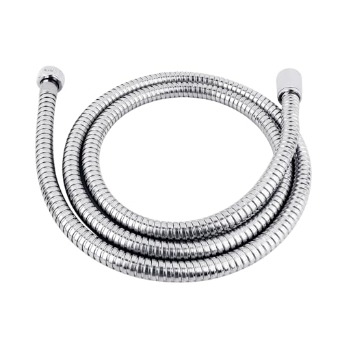 Shower Hose, 70 Inches Extra Long Shower Head Hose Stainless Steel Plated Nut &Stainless Steel Insert - color: Chrome, size: 70 Inches