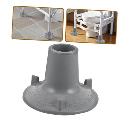Shower Stool Feet Bath Chair Shower Seat Pads Large Suction Cup Feet for Toilet Rail Modern Design