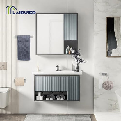 Brushed Nickel Bathroom Accessories, Toilet Paper Holder, Towel Bar & Hook | Lairuier 3 Pieces Bathroom Hardware Set, SUS304 Stainless Steel Towel Holder Set Toilet Paper Holder Robe Hook Wall Mounted - color: Brushed Nickel