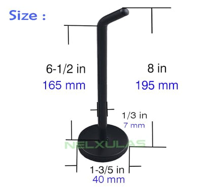 Classic Black Stainless Steel Heavy Duty Coat Hook, Durable Robe Hanger Wall Mount Hook, Perfect Touch Your Bathroom, Bedroom, Closets, Wardrobe, Kitchen (8", 4 PCS) - size: 8", 4 PCS