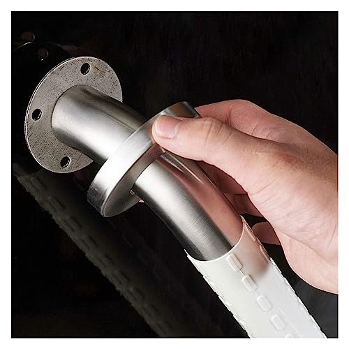 Grab Rails Bath Wall Attachment Handrails,Grab Bar Rails Bathroom Grab Bar,Wall Mounted Straight Towel Rack,Shower Assist and Safety Balance Rail,with Anti-Slip L-Type 13